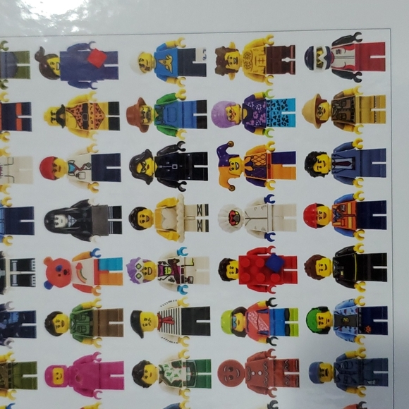 LEGO Minfig Puzzle NEW! Unopened 1000 Pc. Minifigure & Poster Ages 9+ - Picture 4 of 12